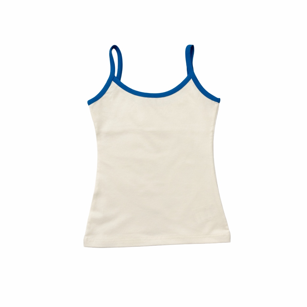 blue cami tank top
