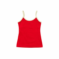red cami tank top
