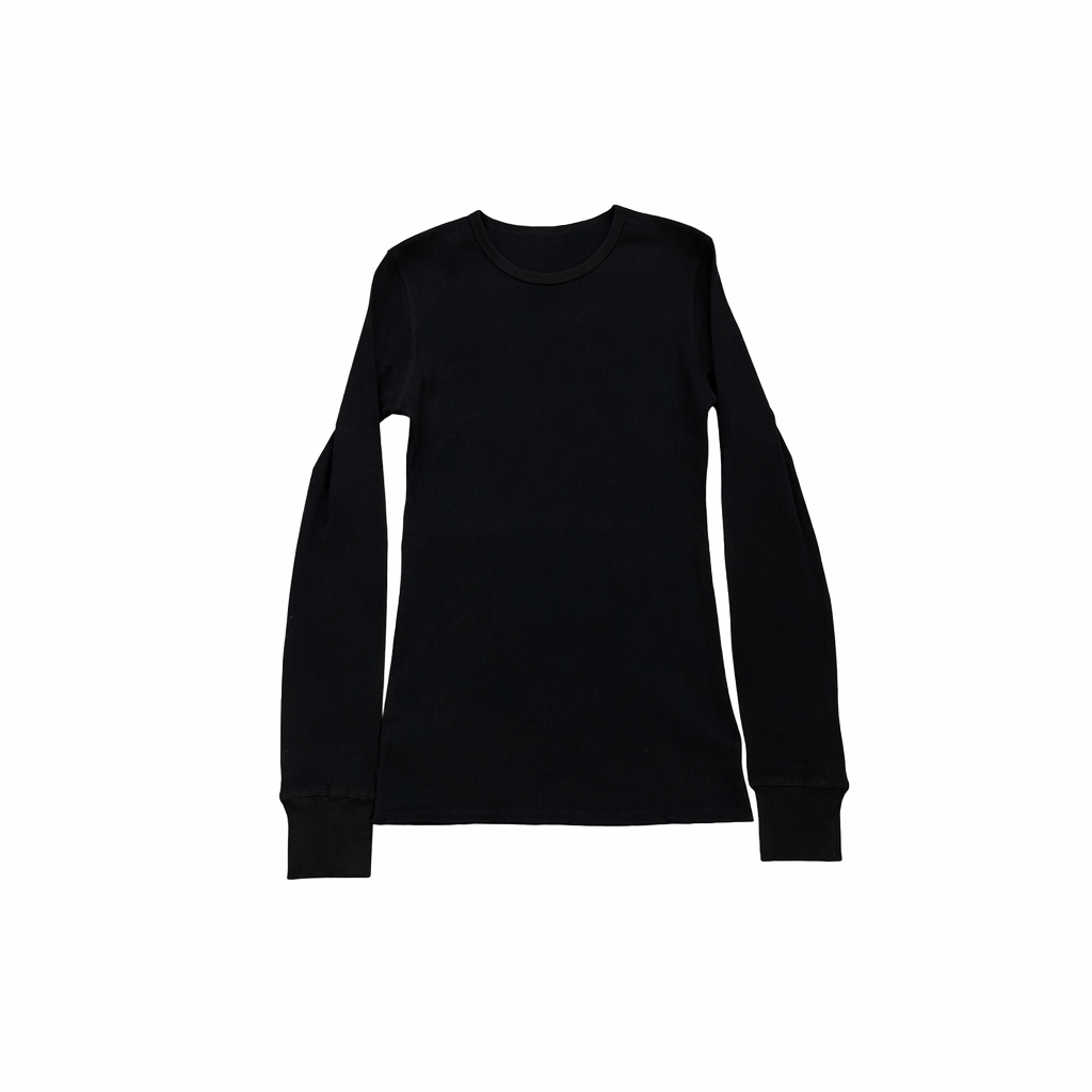 flag thermal long sleeve black