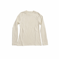 soft long sleeve front logo white
