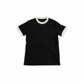 stretchy material shirt black