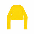 long sleeve yellow
