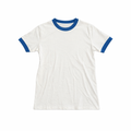 stretchy material shirt white