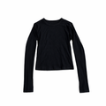 many cross t shirt long black