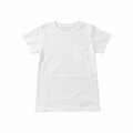 horse shoe baby tee white