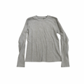 grey hand logo thermal t shirt