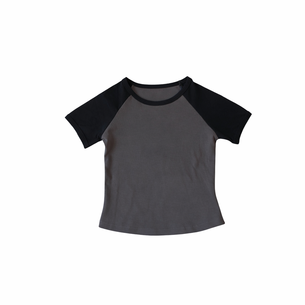 BROWN DEADLY BABY TEE