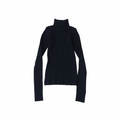LONG SLEEVE TURTLE NECK BLACK