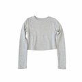 CROP THERMAL LONG SLEEVE GREY