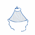 TIE UP TANK TOP WHITE BLUE