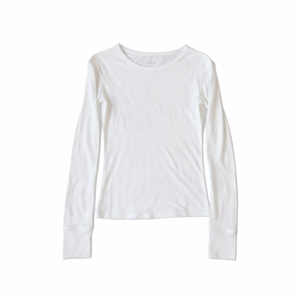 BACK CIRCLE SANSKRIT WHITE