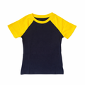 BLUE YELLOW BABY TEE