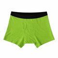 Green boxer booty shorts