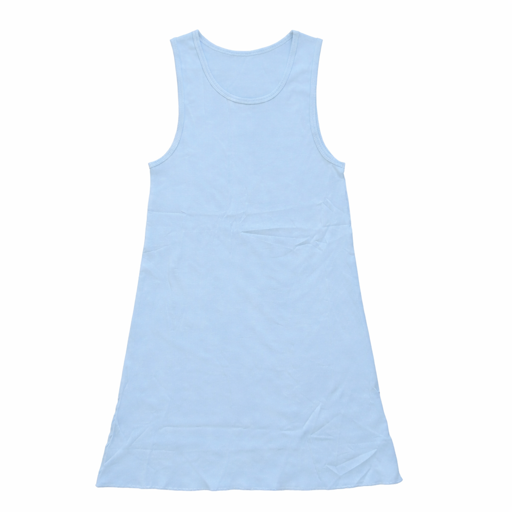 BLUE TANK TOP DRESS